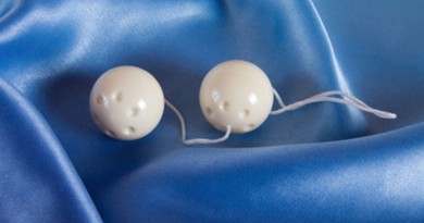 Boules de Geisha vaginales blanches